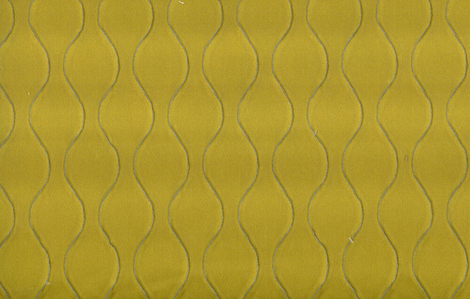 Sultry Mustard by Norbar Designer Fabric PARAMOUNT 76% POLYESTER 24% VISCOSE CHINA 2 1/4"V 1 3/4"H 55 - Swanky Fabrics -