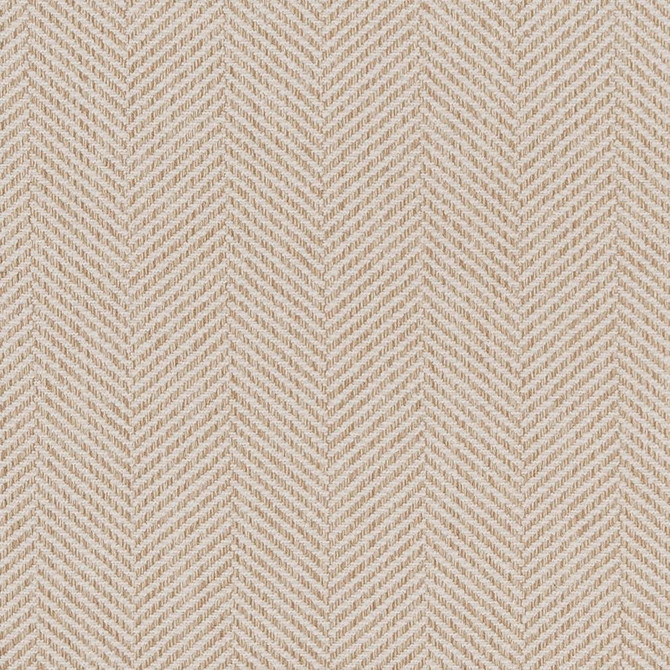 D1234 Cream Chevron by Charlotte Designer Fabric Mid Century Textures 100% Woven Polyester China Exceeds 100,000 Wyzenbeek Rubs (Heavy Duty) Horizontal 2.75" 54 Inches - Swanky Fabrics -