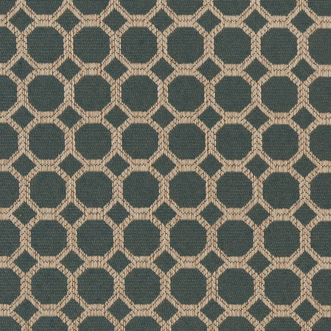 D1228 Jade Honeycomb by Charlotte Designer Fabric Mid Century Textures 100% Woven Polyester China Exceeds 100,000 Wyzenbeek Rubs (Heavy Duty) Horizontal 1.75" x Vertical 1.75" 54 Inches - Swanky Fabrics -
