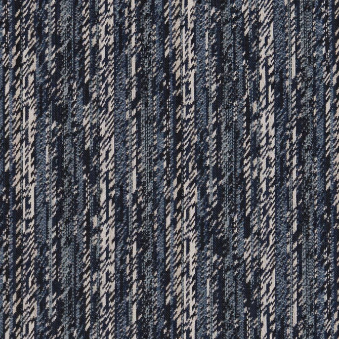 CB800-217 by Charlotte Designer Fabric Shades of Indigo 48% Polyester, 34% Olefin, 18% Cotton USA Exceeds 66,000 Wyzenbeek Rubs (Heavy Duty) Horizontal 9" 54 Inches - Swanky Fabrics -