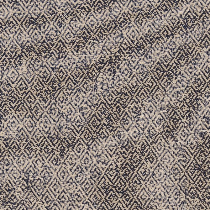 CB700-381 by Charlotte Designer Fabric Shades of Indigo 100% Woven Polyester China Exceeds 160,000 Wyzenbeek Rubs (Heavy Duty) Horizontal 2.5" x Vertical 3.75" 54 Inches - Swanky Fabrics -