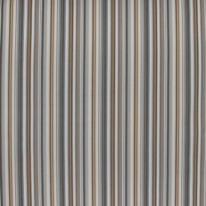 Cabaret Stripe Sandstone by Carole Designer Fabric In Tune 100% Cotton India 9" H 54" - Swanky Fabrics -