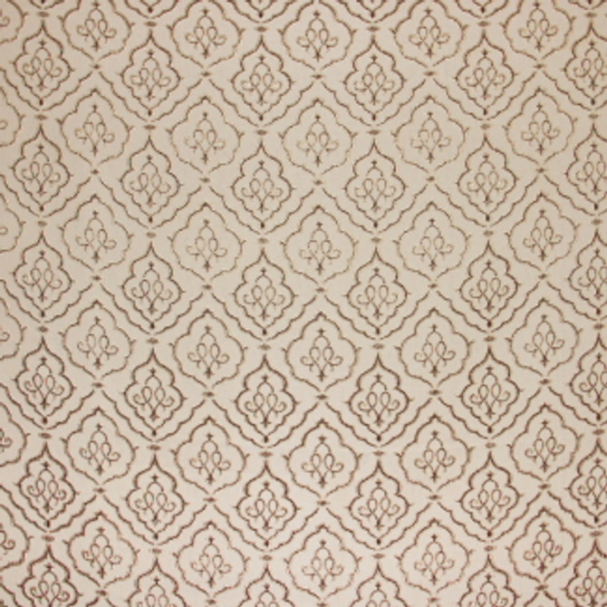 Design Duo Chestnut by Carole Designer Fabric Treasure Trove 100% Polyester CHINA N/A </p><p>Repeat: 7" V, 7" H 56" - Swanky Fabrics -