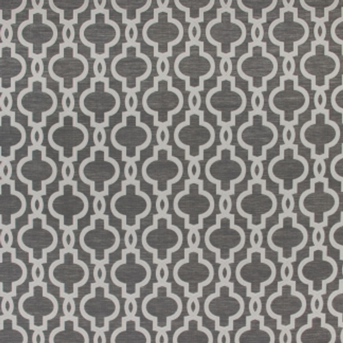 Play It Cool Gray by Carole Designer Fabric Sense Of Style 67% Polyester, 33% Cotton India N/A 7 3/8" V, 6 3/4" H 54" - Swanky Fabrics -