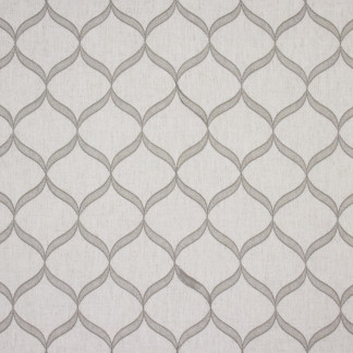 Undertow Cloud by Carole Designer Fabric Looking Glass 50% Polyester, 40% Cotton, 10% Linen CHINA N/A Horizontal: 7 3/4" and Vertical: 5 3/4" V 52" - Swanky Fabrics -