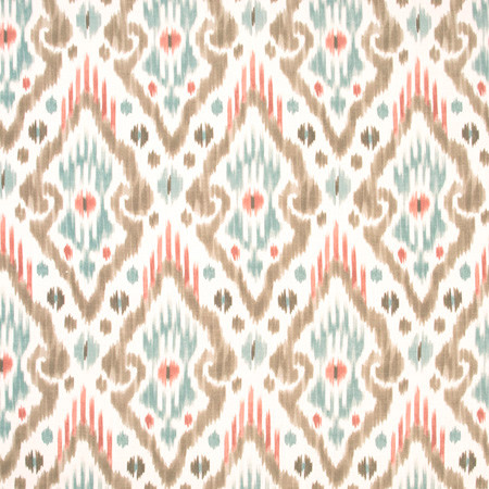 Trade Show Desert by Carole Designer Fabric Geranium 70% Viscose, 30% Linen Spain Passes 30,000 Double Rubs Wyzenbeek </p><p>Repeat: 26 1/2" V, 13 1/2" H 54" - Swanky Fabrics -