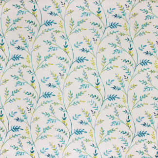 Laughter Caribbean by Carole Designer Fabric Looking Glass 58% Cotton, 42% Polyester INDIA 18 1/2" V, 17" H 51" - Swanky Fabrics -