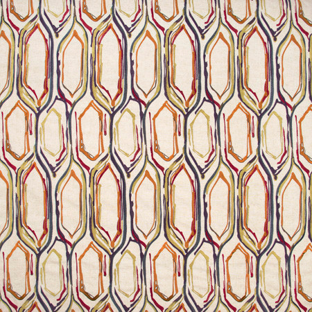 Flowing River Carnival by Carole Designer Fabric Haven 85% Polyester, 15% Linen China N/A </p><p>Repeat: 18 5/8" V, 10 3/8" H 52" - Swanky Fabrics -