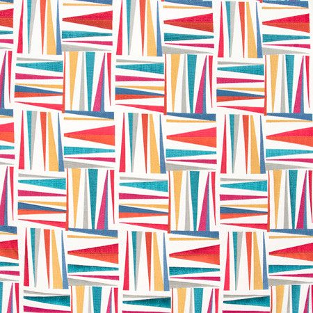 Color Rush Mardi Gras by Carole Designer Fabric Haven 100% Cotton India 15" V, 13" H 52" - Swanky Fabrics -