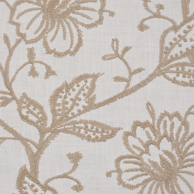 A0392 Linen by RM CoCo Designer Fabric Coventry Charcoal 46% VISCOSE 34% POLY 20% LINEN Horizontal: 16.93 and Vertical: 18.11 55 - Swanky Fabrics -