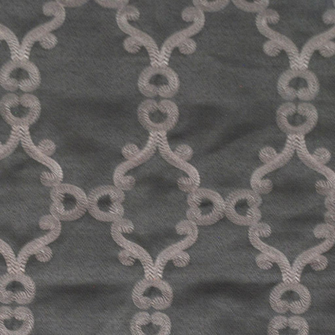 Cicero Charcoal by RM CoCo Designer Fabric Color Story - Earth - Wesco 100% Polyester See Sample 0 Horizontal: 5 and Vertical: 7.5 55 - Swanky Fabrics -