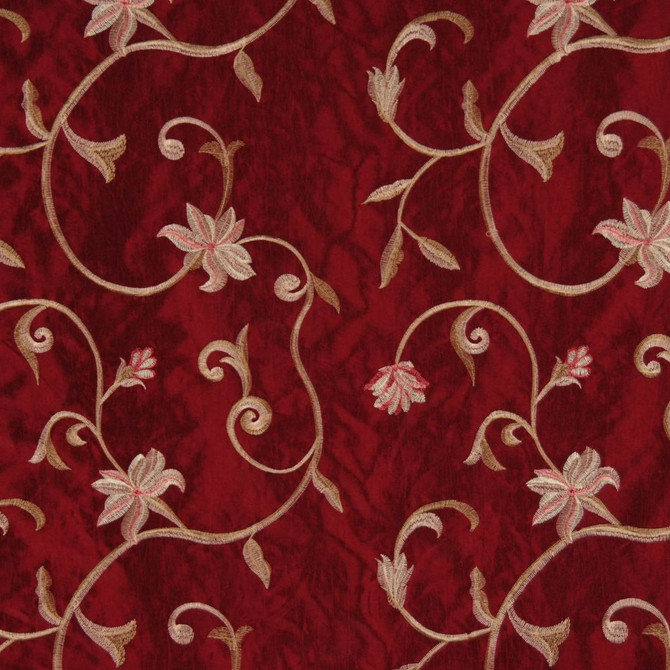 Lithium Merlot by RM CoCo Designer Fabric Primary Element 55% Polyester 45% Nylon See Sample 0 Horizontal: 13.75 and Vertical: 14.5 59 - Swanky Fabrics -