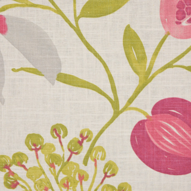James Raspberry by RM CoCo Designer Fabric Motown Sound 55% Linen 45% Rayon 15000 Horizontal: 27 and Vertical: 25.25 54 - Swanky Fabrics -
