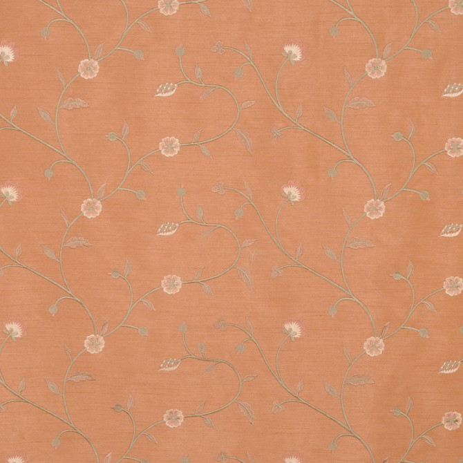 Lenox Copper by RM CoCo Designer Fabric Chinatown 100% Polyester See Sample 0 Horizontal: 10.38 and Vertical: 6.375 54 - Swanky Fabrics -