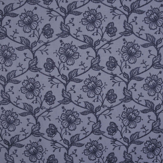 A0392 Denim by RM CoCo Designer Fabric Coventry Cool Breeze 46% Viscose 34% Polyester 20% Linen See Sample 0 Horizontal: 16.93 and Vertical: 18.11 55 - Swanky Fabrics -