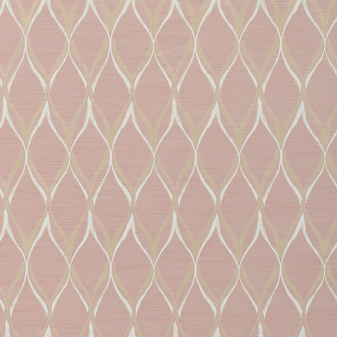 Calistoga B Blush by Europatex Designer Fabric Calistoga 83% Polyester, 17% Viscose 2.46" H, 6.69" V 55.00 inches - Swanky Fabrics -