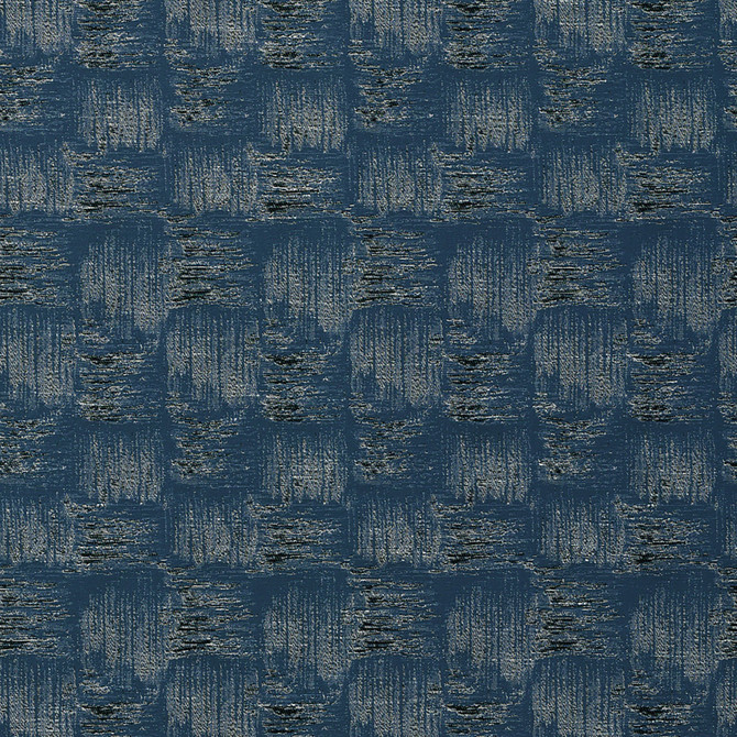 Calistoga C Dark Blue by Europatex Designer Fabric Calistoga 83% Polyester, 17% Viscose 4.92" H, 9.84" V 55.00 inches - Swanky Fabrics -