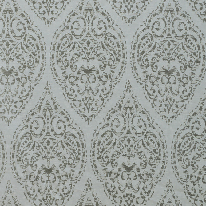 Calistoga D Silver by Europatex Designer Fabric Calistoga 17% Viscos, 83% Polyester China Horizontal: 9.8" and Vertical: 26" 55" - Swanky Fabrics -