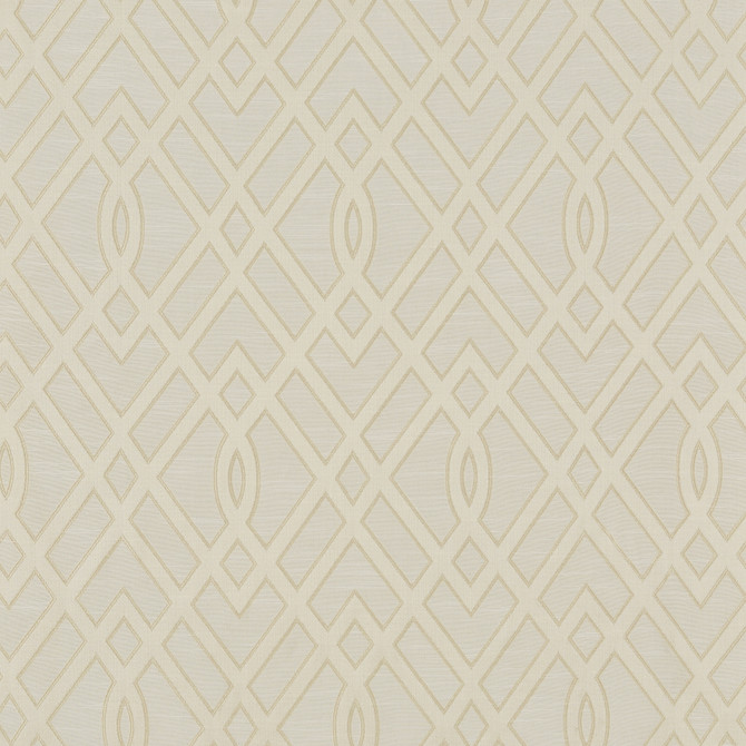 Cambridge C Cream by Europatex Designer Fabric Cambridge 100% Polyester China Horizontal: 7.5" and Vertical: 14" 110" - Swanky Fabrics -