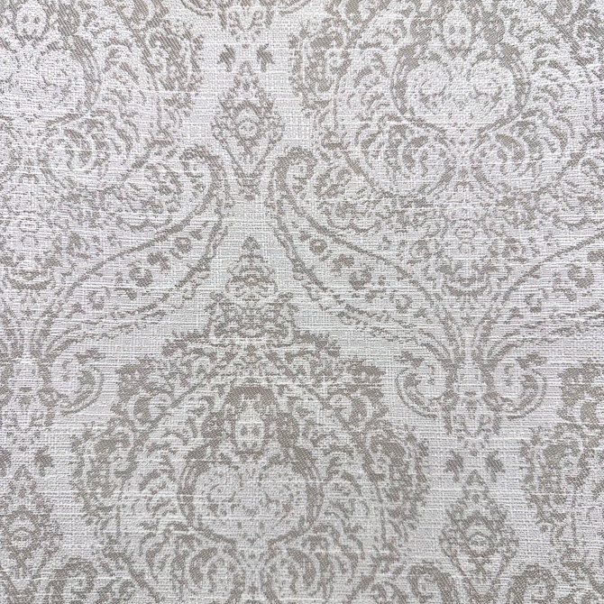 Dalliance A Silver by Europatex Designer Fabric Dalliance 60% Polyester, 40% Cotton 6.67" H, 12" V 54.00 inches - Swanky Fabrics -