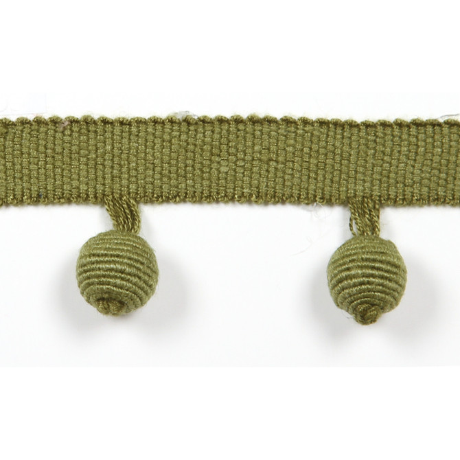 Le Lin Beaded Fringe Leaf by Europatex Designer Fabric Le Lin Collection 63% Linen, 37% Rayon China Horizontal: N/A and Vertical: N/A 1.46" - Swanky Fabrics -