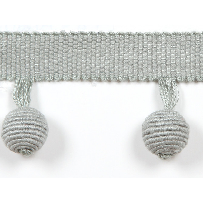 Le Lin Beaded Fringe Rain by Europatex Designer Fabric Le Lin Collection 63% Linen, 37% Rayon China Horizontal: N/A and Vertical: N/A 1.46" - Swanky Fabrics -