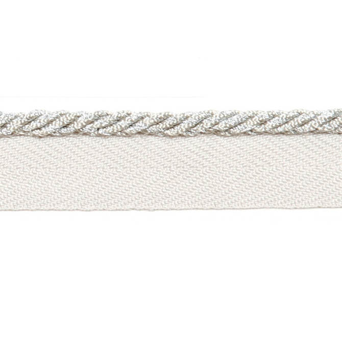 Le Lin Metallic Micro Cord Ice by Europatex Designer Fabric Le Lin 42% Fibranne, 33% Rayon, 25% Metallic yarns 0.13 inches - Swanky Fabrics -