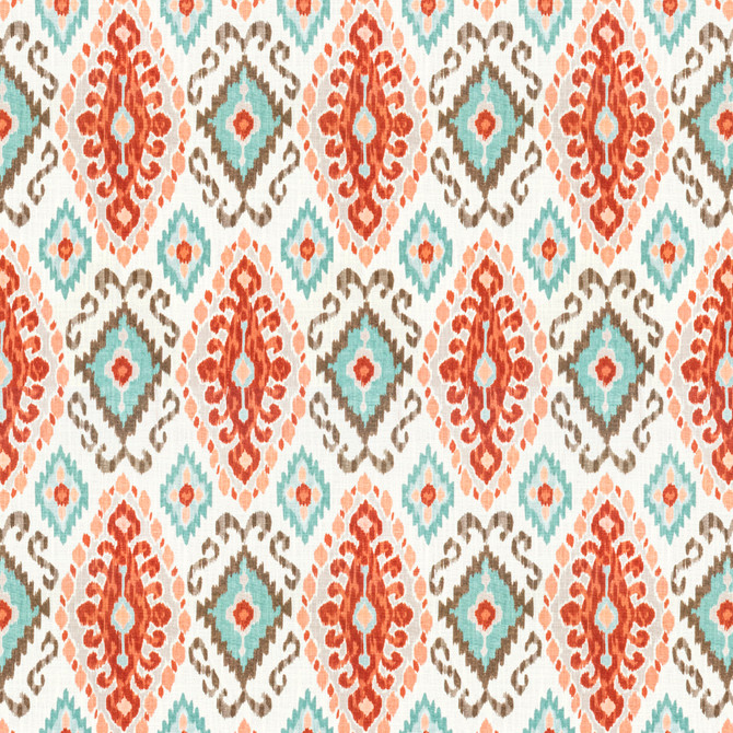 Fondly 6 Terracotta by Stout Designer Fabric RAINBOW LIBRARY TILE/SORBET 70%SVI 30%LIN SPAIN MARTINDALE WEAR TEST (28 000 CIRCULAR RUBS) Horizontal: 13.500 and Vertical: 27.375 54 in - Swanky Fabrics -