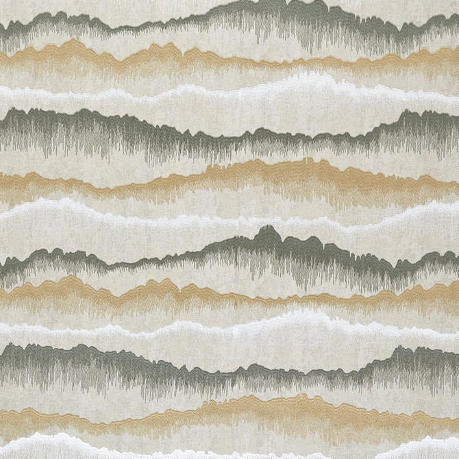 Herndon 2 Basil by Marcus William Designer Fabric KAI/MARCUS WILLIAM ARAVALLI 73%POL 27%SVI INDIA Horizontal: 25.125 and Vertical: 15.375 50.75 in - Swanky Fabrics -