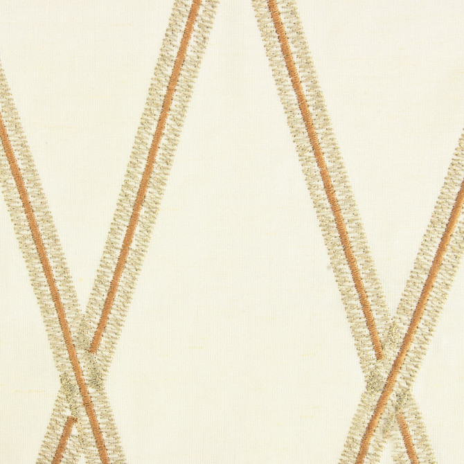 Knickers 2 Gingersnap by Stout Designer Fabric RAINBOW LIBRARY CINNAMON/SIENA 52%LIN 48%COT %PEMB INDIA Horizontal: 5 and Vertical: 16 51 in - Swanky Fabrics -