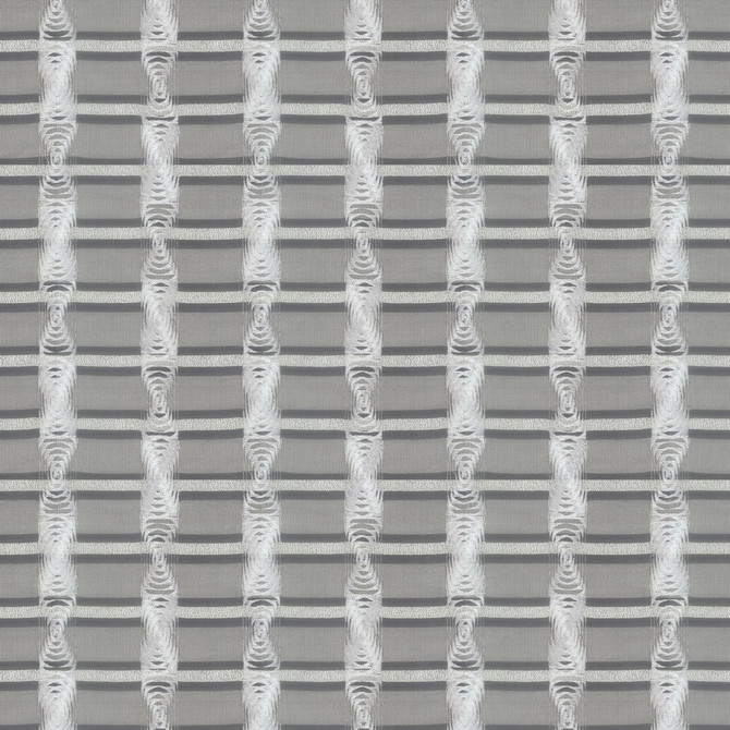 Neutron 2 Silver by Stout Fabric Stout Fabric Neutron 2 SilverFabric RAINBOW LIBRARY FOG/COAL 87%SVI 13%POL %BEMB INDIA </p><p>Repeat: H: 13.625, V: 16.250 51 in - Fabric Carolina -