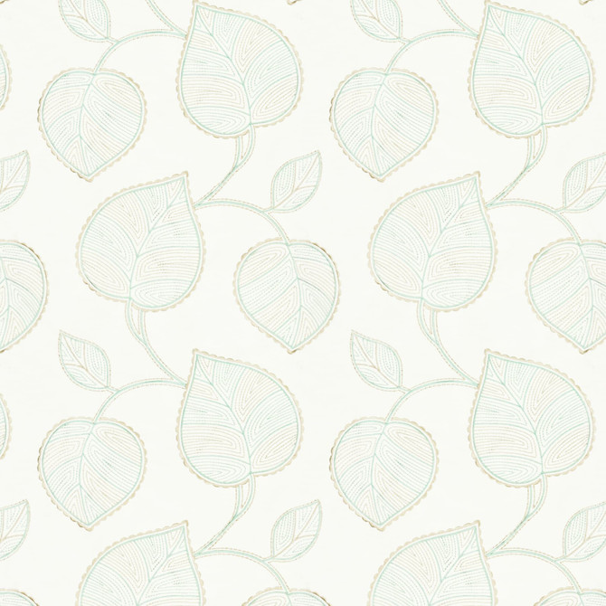 Ovation 4 Seamist by Stout Designer Fabric COLOR MY WINDOW SPA/SHORELINE 80%SVI 20%POL %BEMB INDIA </p><p>Repeat: 15.25 51 in - Swanky Fabrics -
