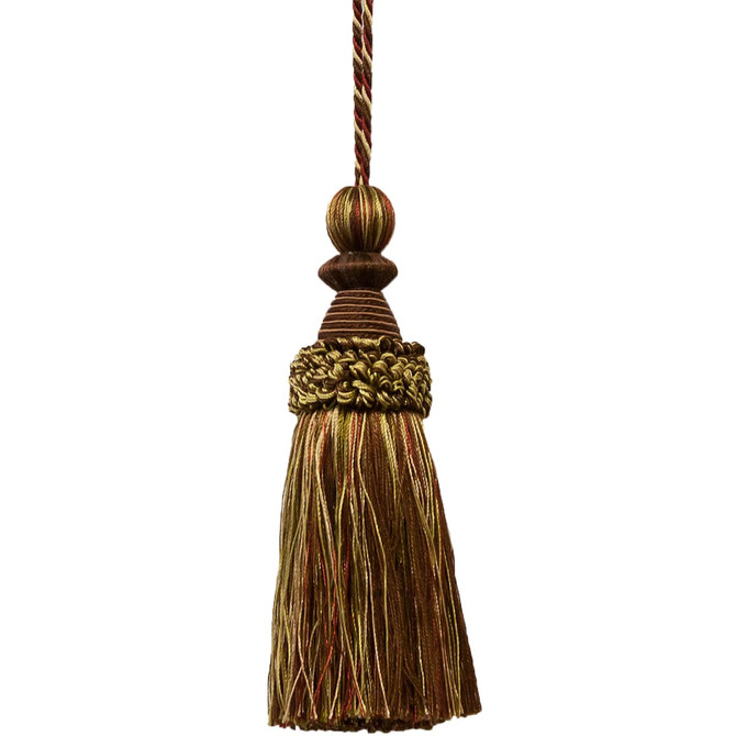 Battersea 38 Woodland by Stout Designer Trim ART OF DESIGN TRIM-2 TASSEL FRINGE 100%SVI CHINA Horizontal: 0.000 and Vertical: 0.000 5.5 in - Swanky Fabrics -