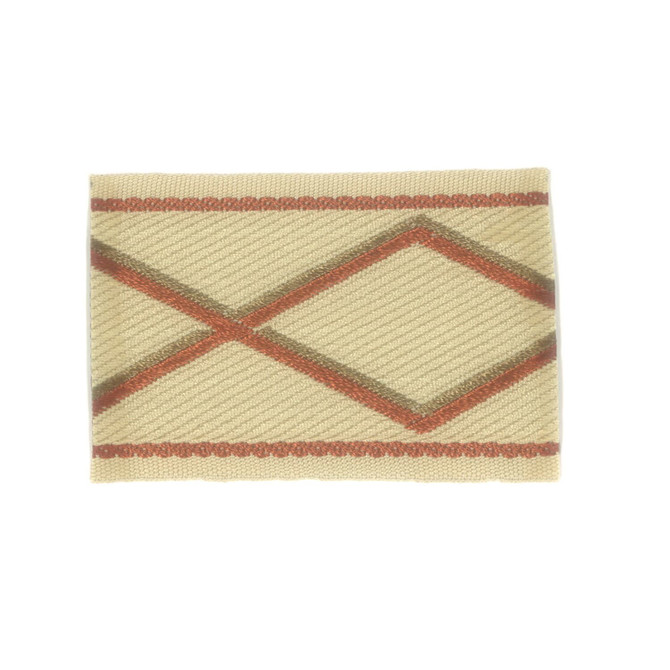 Yakima 1 Autumn by Stout Trim Stout Trim Yakima 1 AutumnTrim METROPOLITAN TRIM CHINA </p><p>Repeat: H: 2.750, V: 0.000 2.25 in - Fabric Carolina -