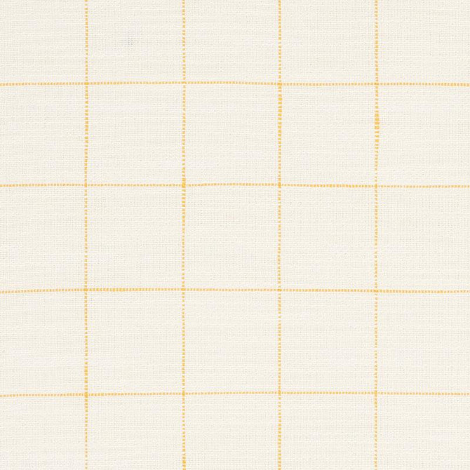Marietta Yellow 76773 by Schumacher Designer Fabric Folk Art 1.75" - Swanky Fabrics -