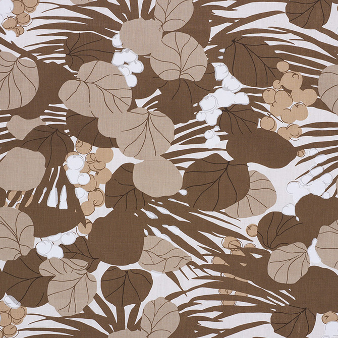 Sea Grapes Bark 178632 by Schumacher Designer Fabric TROPICANA See Sample UNITED KINGDOM - </p><p>Repeat: Horizontal: 27" (69CM) and Vertical: 24 3/4" (63CM) 55" (140CM) - Swanky Fabrics -