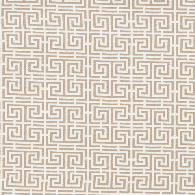 Chinois Fret Natural/Ivory 70563 by Schumacher Fabric Schumacher Fabric Chinois Fret Natural/Ivory 70563Fabric COTTON 95% FRANCE </p><p>Repeat: H: HORZ. 2 1/4" (6CM) , V: VERT. 2 3/8" (6CM) 53.5 - Fabric Carolina -
