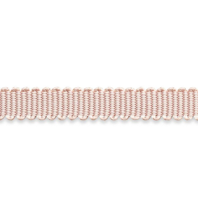 Pierre Silk Gimp Extra Narrow Blush 74636 by Schumacher Designer Trim Perfect Basics: Trims - Swanky Fabrics -