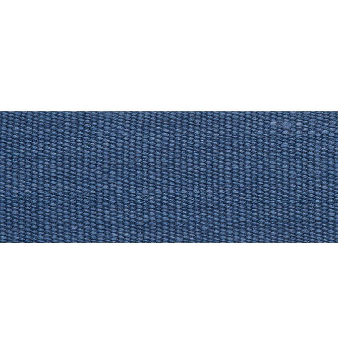 Mathias Linen Tape Medium Indigo 76861 by Schumacher Designer Trim Perfect Basics: Trims & Tassels - Swanky Fabrics -