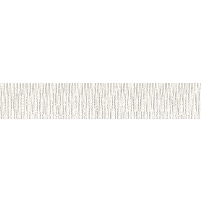 Medium Faille Tape Ivory 75010 by Schumacher Designer Trim Couture Trims - Swanky Fabrics -