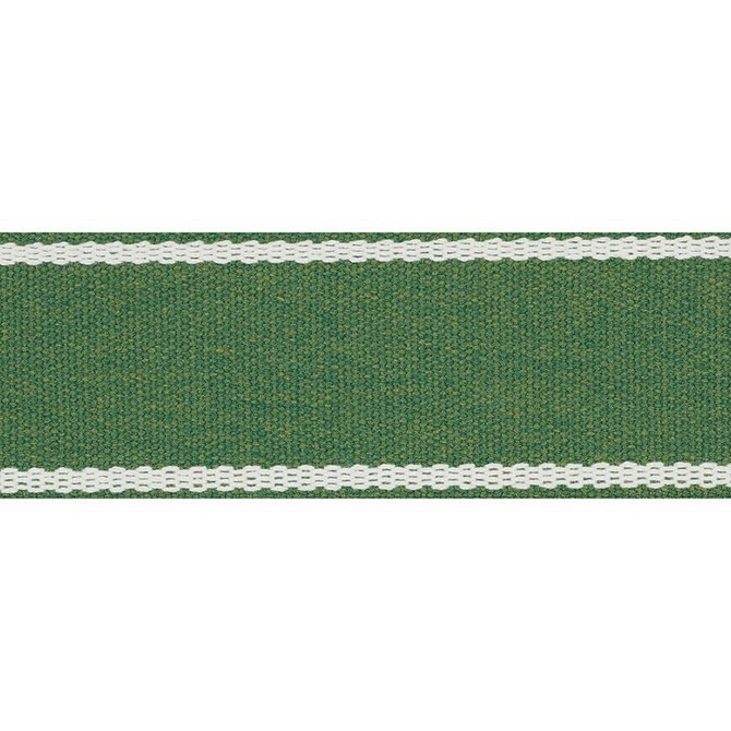 Sullivan Tape Indoor/Outdoor Green 72403 by Schumacher Designer Trim Isola Indoor/Outdoor - Swanky Fabrics -