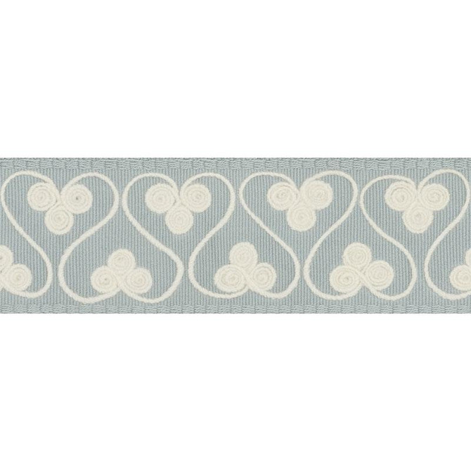 Coquette Tape Sky 72742 by Schumacher Designer Trim Once Upon A Time 1.5" - Swanky Fabrics -