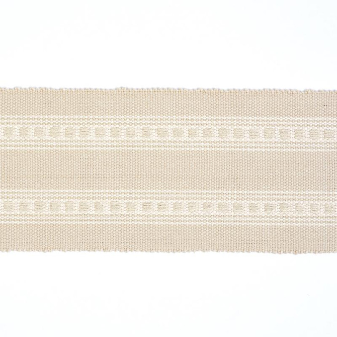 Lubeck Tape Natural 79112 by Schumacher Designer Trim Scandinavian Modern - Swanky Fabrics -