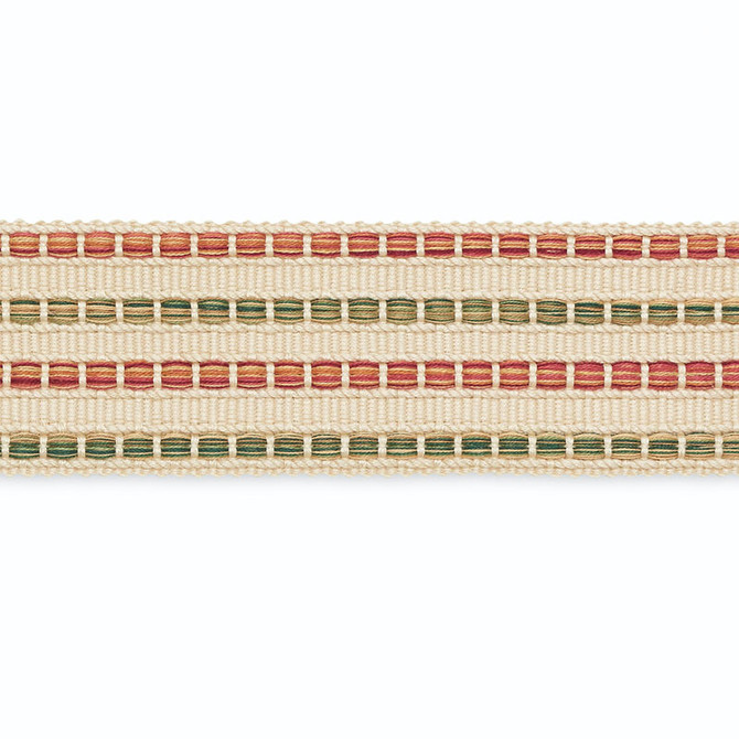 Martha Braid Sage/Berry/Beige B215-2 by Schumacher Designer Trim SCHUMACHER TRIM PROGRAM COTTON 100% UNITED STATES OF AMERICA </p><p>Repeat: Horizontal: and Vertical: 1.375 - Swanky Fabrics -