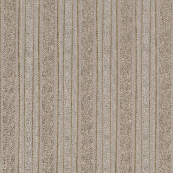 D1542 Pewter Stripe by Charlotte Designer Fabric Elegant Damasks 100% Woven Polyester Turkey Exceeds 50,000 Wyzenbeek Rubs (Heavy Duty) Horizontal 2.25" 54 Inches - Swanky Fabrics -