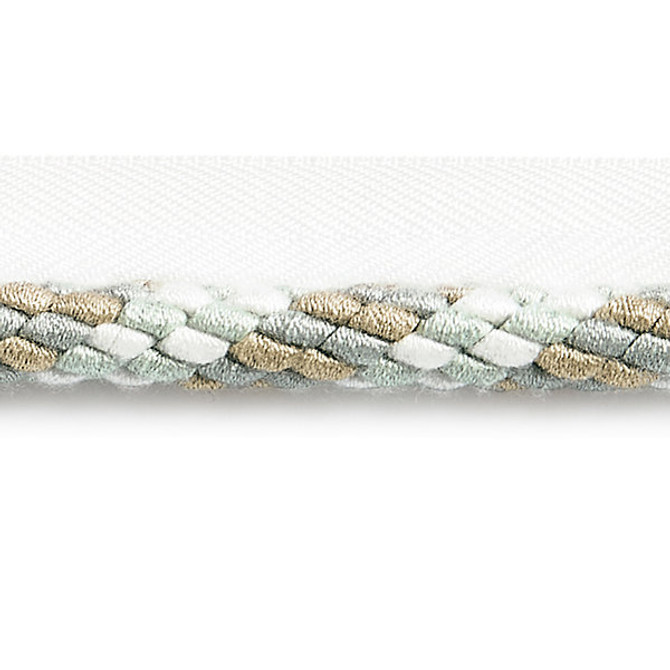 Obi Cord/Spa Sc 0005C317 by Scalamandre
 Designer Trim PACIFICA                                                               51% COTTON 40% FIBRANNE 9% POLYESTER CHINA MEDIUM DUTY Horizontal: 1.5" and Vertical: 0" 0.50"  - Swanky Fabrics -