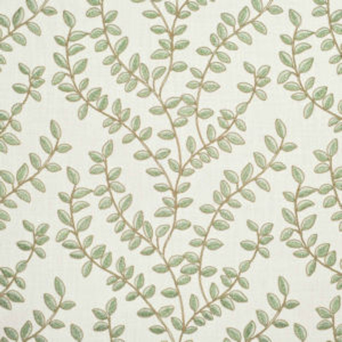 Gallery Green Tea 399 by Norbar Designer Fabric GALLERY 89% POLYESTER 11% COTTON INDIA 9 1/2"V 13"H 52 - Swanky Fabrics -