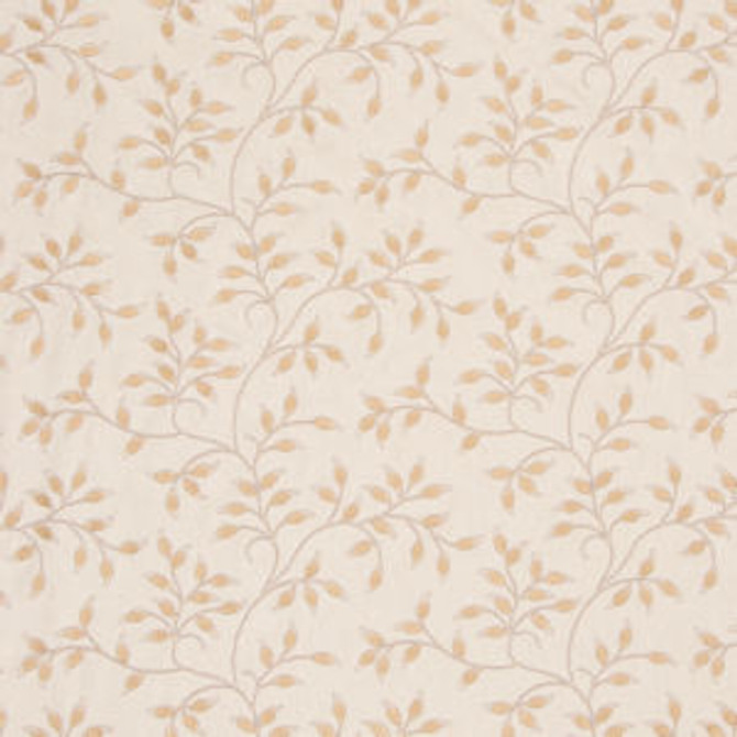 Pascal Amber by Norbar Designer Fabric GALLERY 52% COTTON 48% POLYESTER INDIA 9 1/4"V 13"H 52 - Swanky Fabrics -