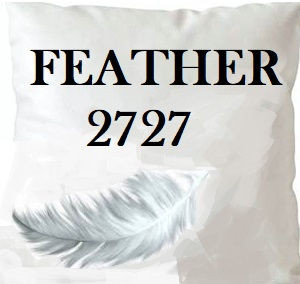 Feather 2727 Insert 27X27 by Norbar Designer Fabric PILLOW INSERT - Swanky Fabrics -