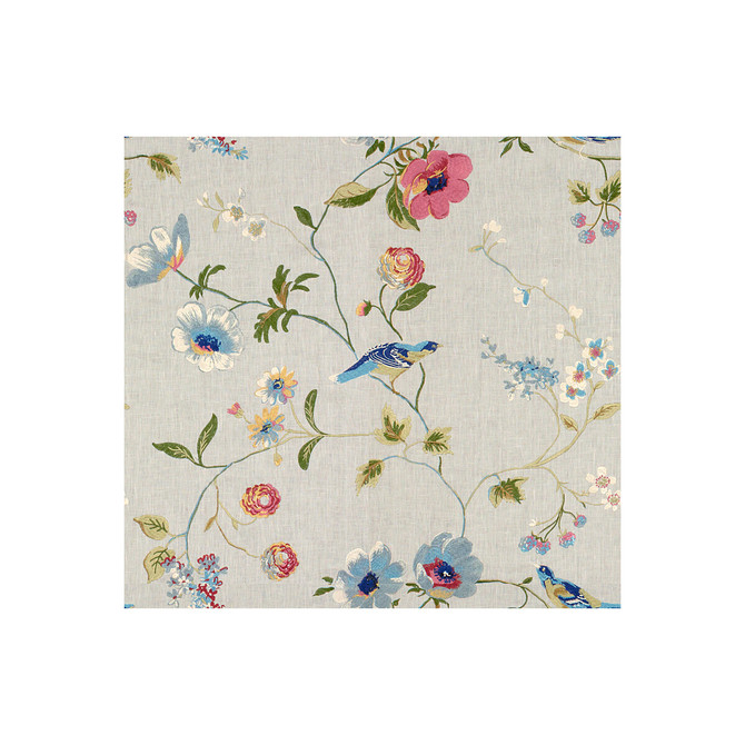 Meadowood Mist by Lee Jofa Designer Fabric AERIN LINEN - 66%;VISCOSE - 34% India MEDIUM Horizontal: 26 and Vertical: 25 54.75 - Swanky Fabrics -